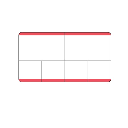 Nevs Cerner / PathNet - Multi Set label - Knife-Cut 2-5 x 4, PK4 CB-CERN-1-STAT